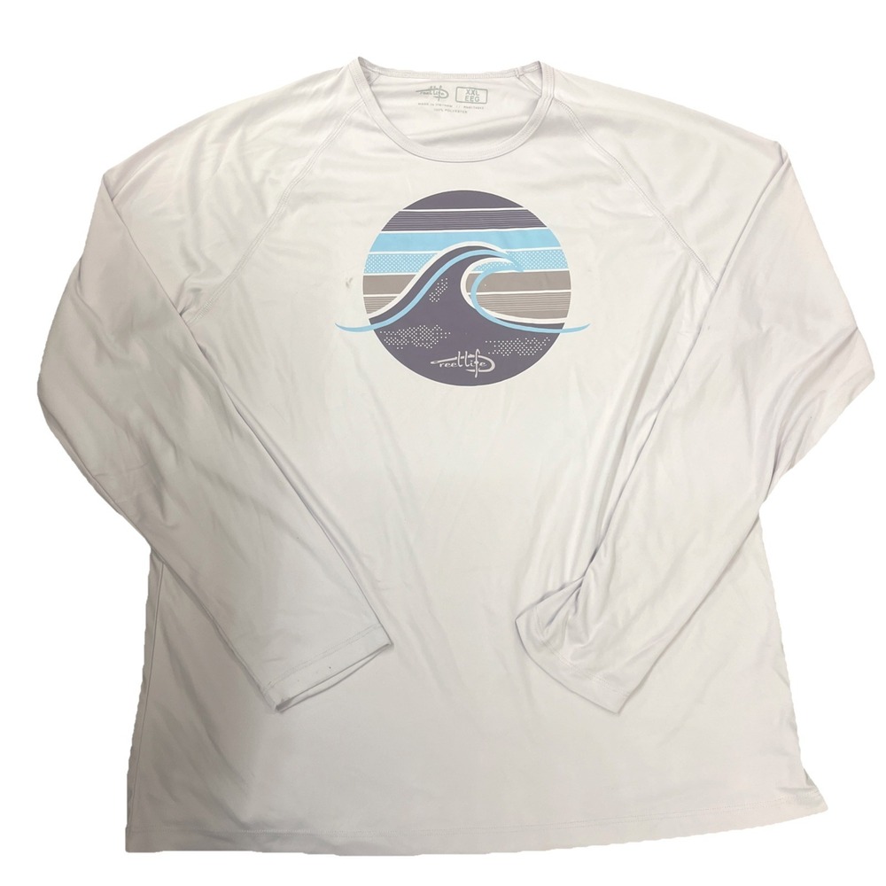 Reel Life‎ Light Purple Outdoor Long Sleeve Shirt XXL
